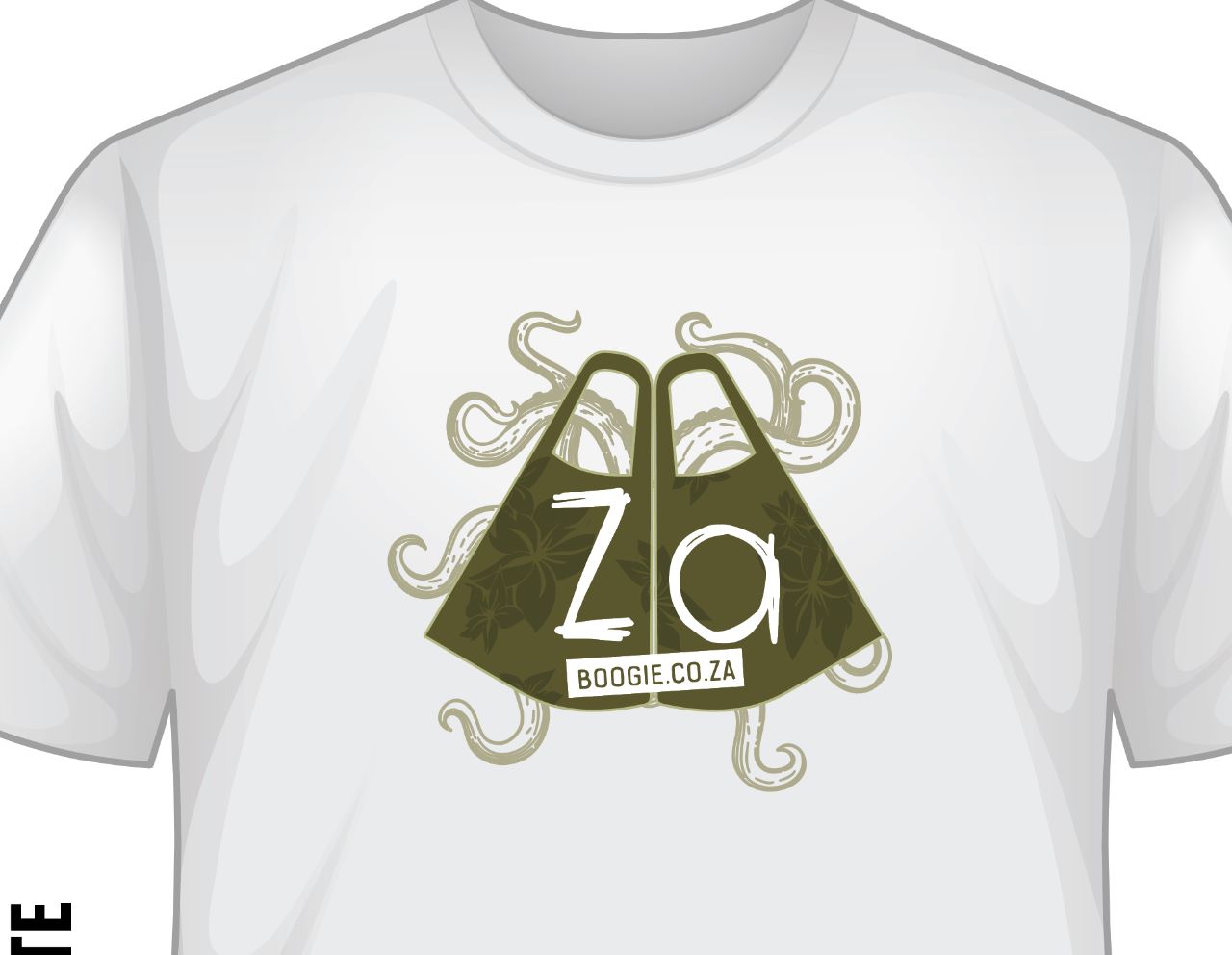 ZA Boogie Octopus Fin Tee