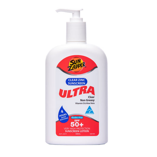 Clear Sunscreen Lotion 500mL SPF 50+