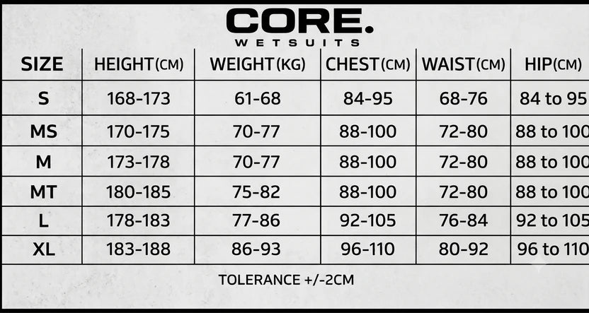 Core Wetsuits Heat Core 4/3 Men's Wetsuit