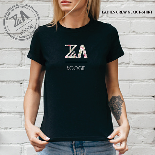 ZA Boogie Full Logo Ladies Tee