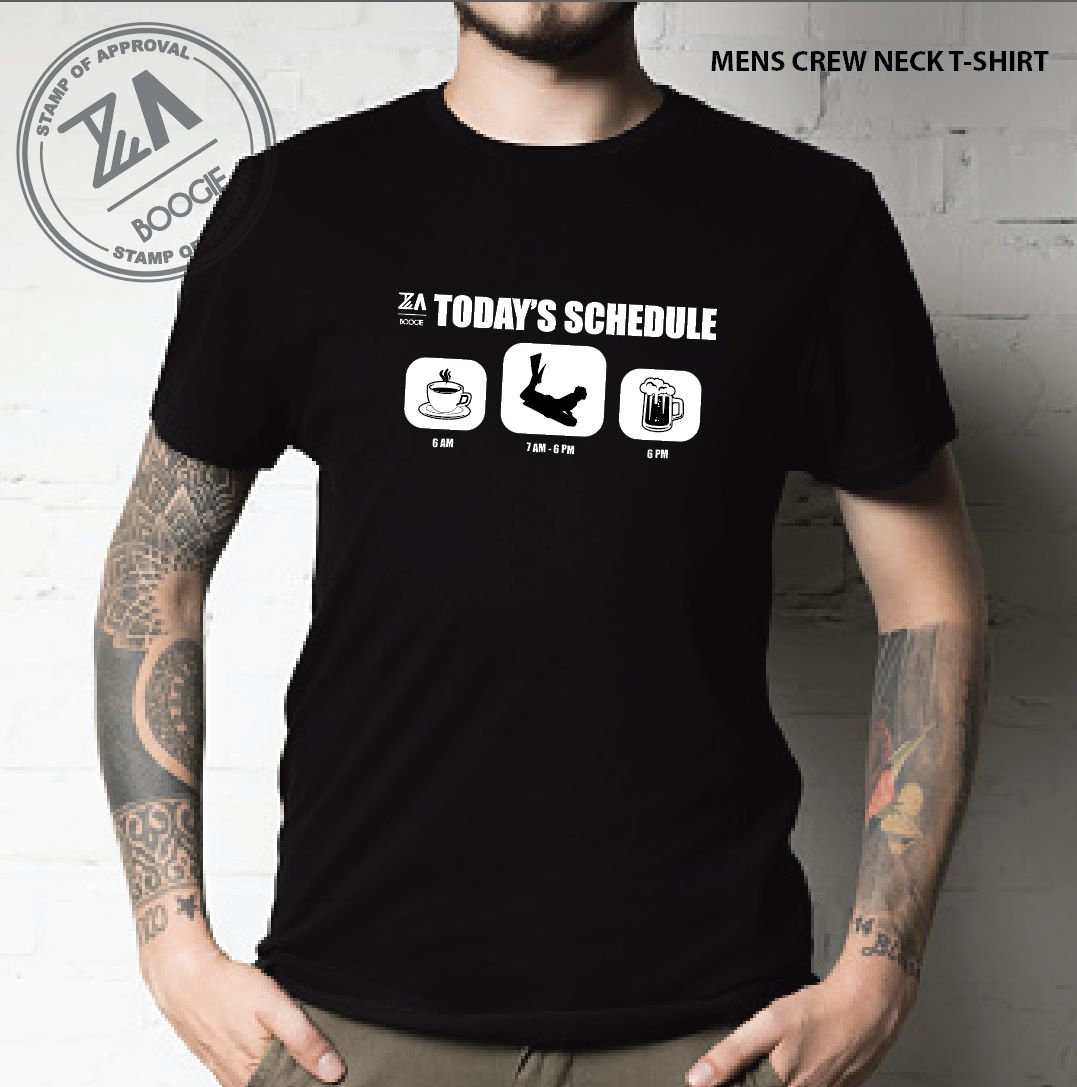 ZA Boogie Schedule Tee