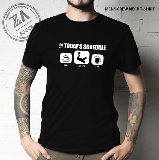 ZA Boogie Schedule Tee